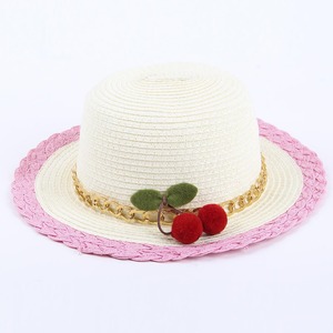 Girls straw hat